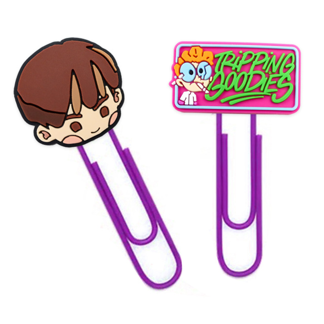 Promotional Cute Cartoon Pvc Soft Pin Bookmark Silicone Paper Clip with Silicone Student Boy Girl School Office Stationery Gift,Zhongshan Yutang Craft Gifts Co., Ltd.，KeyChains+medal+Fridge Magnet,Promotional Cute Cartoon Pvc Soft Pin Bookmark Silicone Paper Clip with Silicone Student Boy Girl School Office Stationery Gift