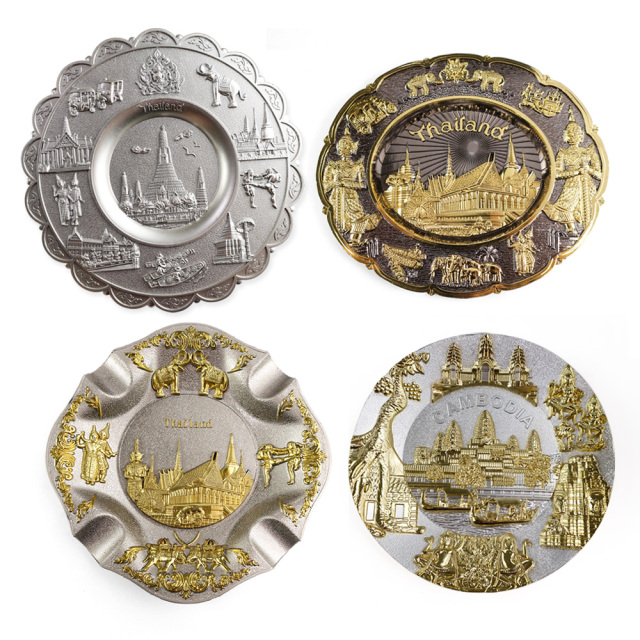 Custom logo Windproof Fancy Unique Die Cut Creative Cigar 3D Metal Outdoor Ashtray for Souvenir,MY SHOP,Custom logo Windproof Fancy Unique Die Cut Creative Cigar 3D Metal Outdoor Ashtray for Souvenir