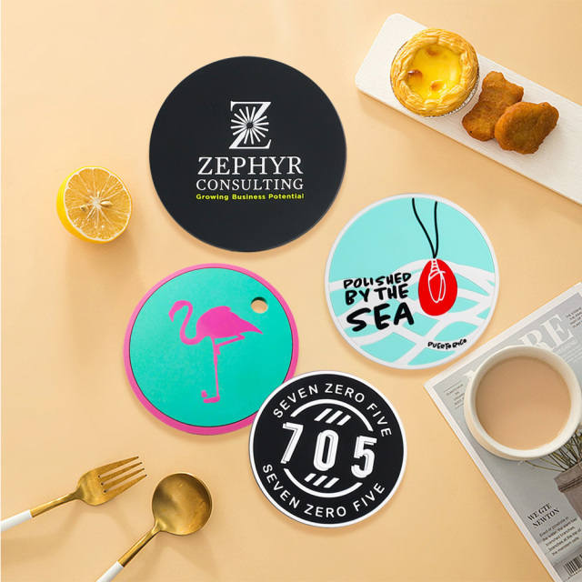 Custom Cute Coaster Cartoon Silicone Dining Table Placemat Kitchen Accessories Mat Cup Bar Mug Cartoon Drink Pads,MY SHOP,Custom Cute Coaster Cartoon Silicone Dining Table Placemat Kitchen Accessories Mat Cup Bar Mug Cartoon Drink Pads