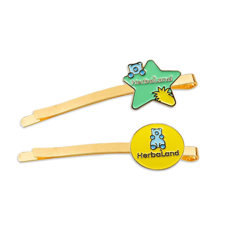 Custom Cartoon Decorative Professional Metal Hair Clip Cute Hair Clips Accessories with logo,MY SHOP,Custom Cartoon Decorative Professional Metal Hair Clip Cute Hair Clips Accessories with logo