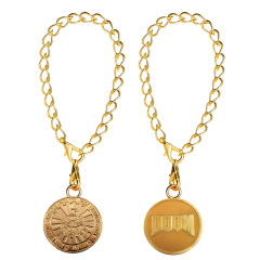 Custom zinc alloy metal logo enamel silver gold coin pendant for cup handle tumbler accessories handle cup charms,MY SHOP,Custom zinc alloy metal logo enamel silver gold coin pendant for cup handle tumbler accessories handle cup charms