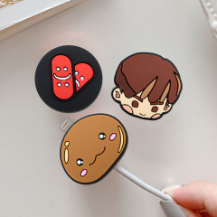 Factory Custom Soft Silicone Cables Cover protection Charger Accessories Travel Cable Protector Organizer Earphone Cable case,MY SHOP,Factory Custom Soft Silicone Cables Cover protection Charger Accessories Travel Cable Protector Organizer Earphone Cable case