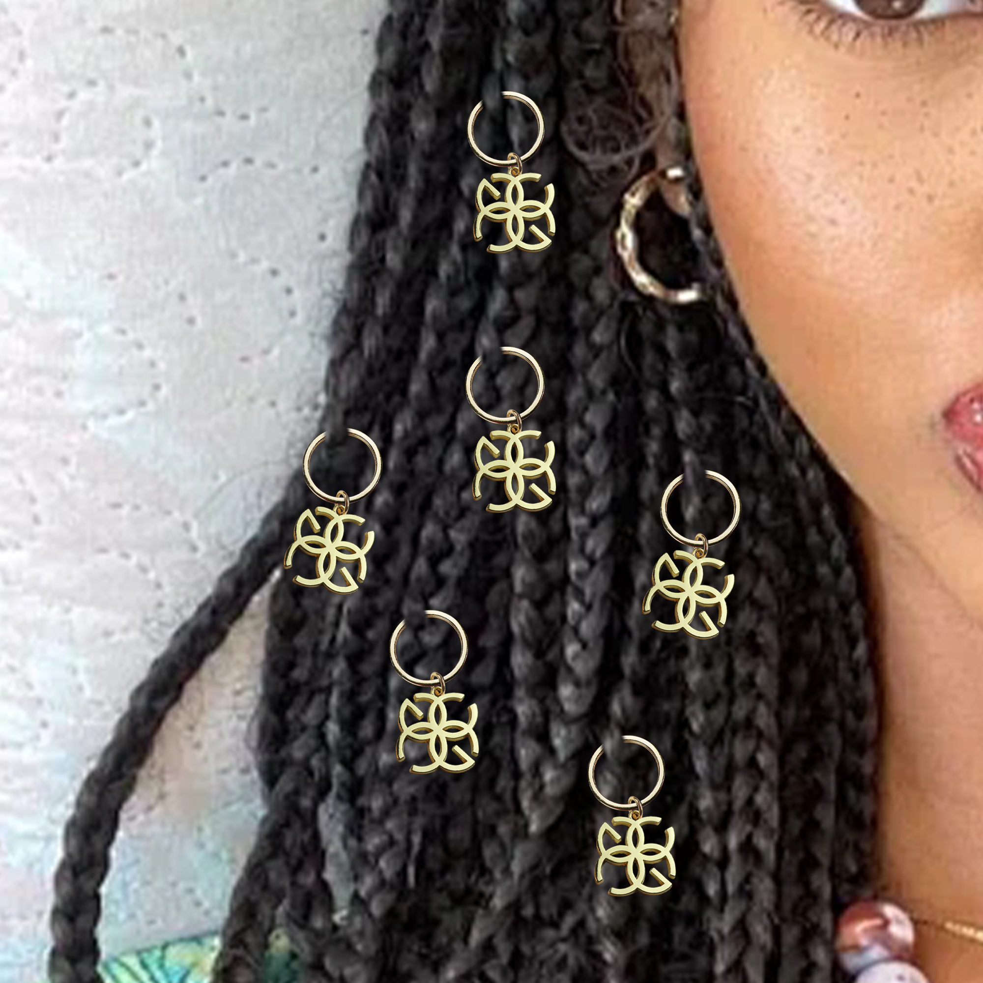 Custom Charms Hair Braid Dread Dreadlock Beads Clips African Braids Cuffs Rings Diy Hip Hop Style Jewelry Accessories Styling,MY SHOP,Custom Charms Hair Braid Dread Dreadlock Beads Clips African Braids Cuffs Rings Diy Hip Hop Style Jewelry Accessories Styling