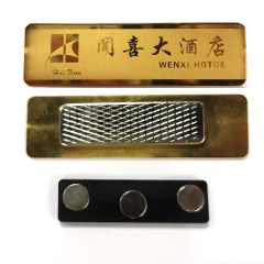 Wholesale Aluminium Alloy Name Brand Pins Metal Employee Metal Nametag Name Badge Custom,MY SHOP,Wholesale Aluminium Alloy Name Brand Pins Metal Employee Metal Nametag Name Badge Custom