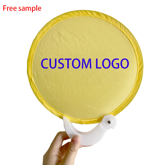 Promotional Giveaways Gifts Pocket Handheld Round Folding Hand Held Fan,MY SHOP,Promotional Giveaways Gifts Pocket Handheld Round Folding Hand Held Fan