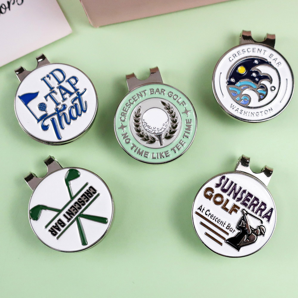 Manufacturing Bulk Cheap Soft Enamel Blank Golf Accessories Custom Logo Golf Hat Clips,Zhongshan Yutang Craft Gifts Co., Ltd.，KeyChains+medal+Fridge Magnet,Manufacturing Bulk Cheap Soft Enamel Blank Golf Accessories Custom Logo Golf Hat Clips