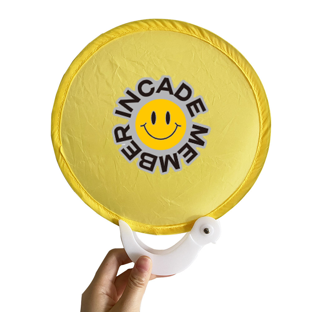 Personalized Business logo Nylon Held Hand Fans Custom Printed Folding Flying Disc,MY SHOP,Personalized Business logo Nylon Held Hand Fans Custom Printed Folding Flying Disc