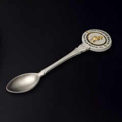 Die Casting Blank Souvenir Teaspoon/Custom Soft Enamel Metal Spoon,MY SHOP,Die Casting Blank Souvenir Teaspoon/Custom Soft Enamel Metal Spoon