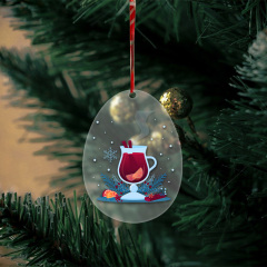 Personalised Sublimation Oem Plastic Acrylic Craft Tree Pendant Christmas Ornament,MY SHOP,Personalised Sublimation Oem Plastic Acrylic Craft Tree Pendant Christmas Ornament
