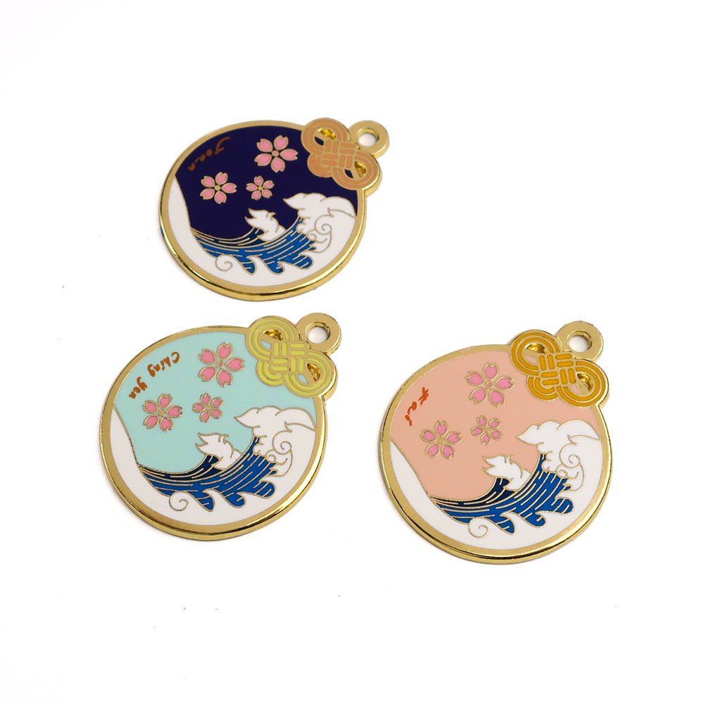 Custom Enamel Charms Beads DIY Earrings Bracelet Pendant Accessories for Necklace Jewelry Making Wholesale,MY SHOP,Custom Enamel Charms Beads DIY Earrings Bracelet Pendant Accessories for Necklace Jewelry Making Wholesale