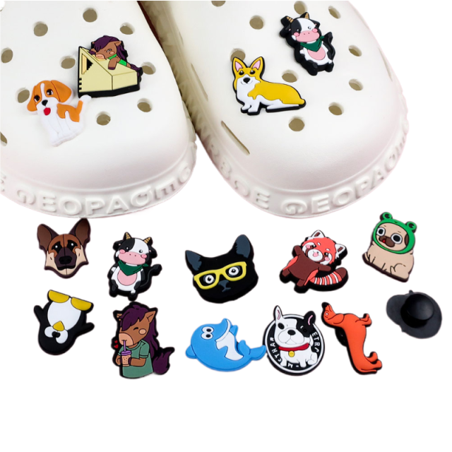 Wholesale New Arrival Designer Decoration Accessories Branded logo Flowers Cartoon Animal Pvc Custom Bag Shoe Charm,MY SHOP,Wholesale New Arrival Designer Decoration Accessories Branded logo Flowers Cartoon Animal Pvc Custom Bag Shoe Charm