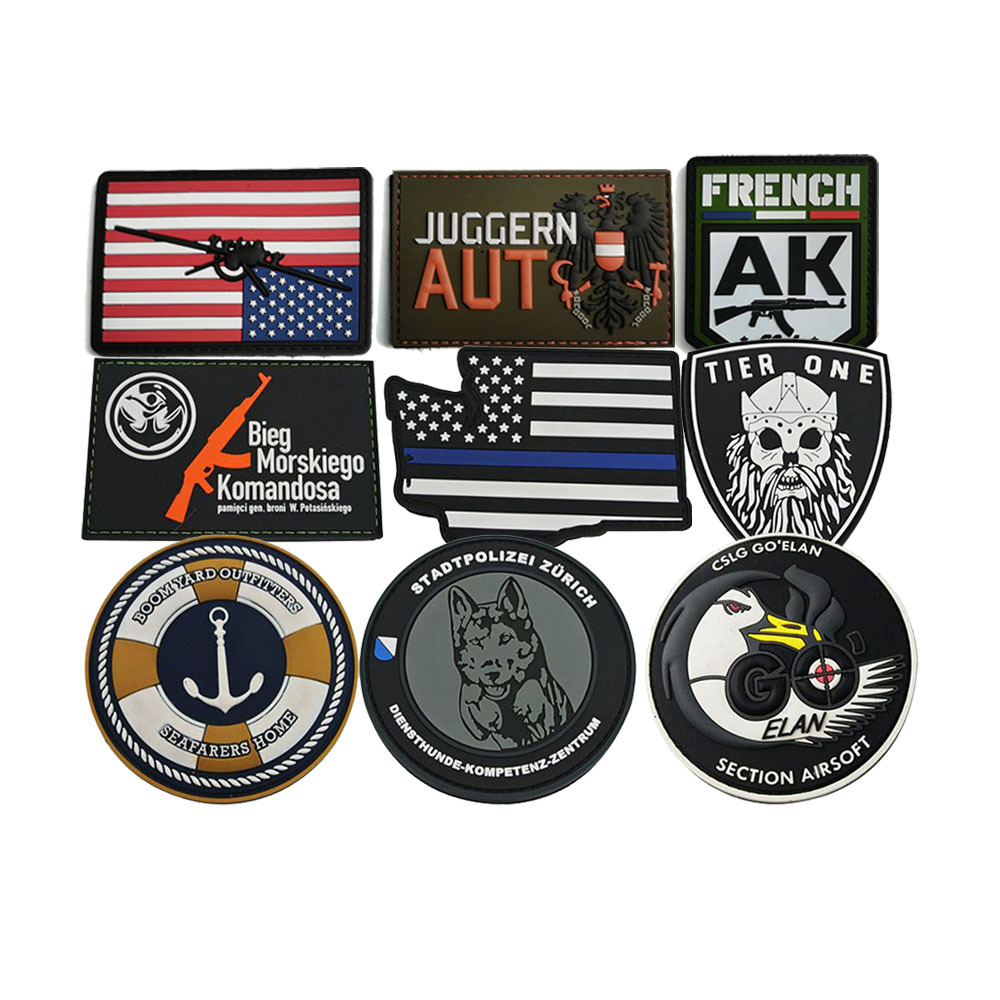 3D Flag Badge Patches Usa Canada Cloth Applique Shoulder Stickers Custom Logo Rubber Pvc Patch,MY SHOP,3D Flag Badge Patches Usa Canada Cloth Applique Shoulder Stickers Custom Logo Rubber Pvc Patch