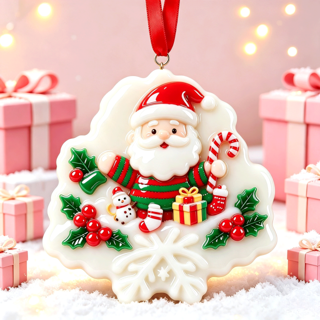Bulk Custom Hard Resin Christmas Ornaments Eco-Friendly Handmade Hanging Decor 2026,MY SHOP,Bulk Custom Hard Resin Christmas Ornaments Eco-Friendly Handmade Hanging Decor 2026