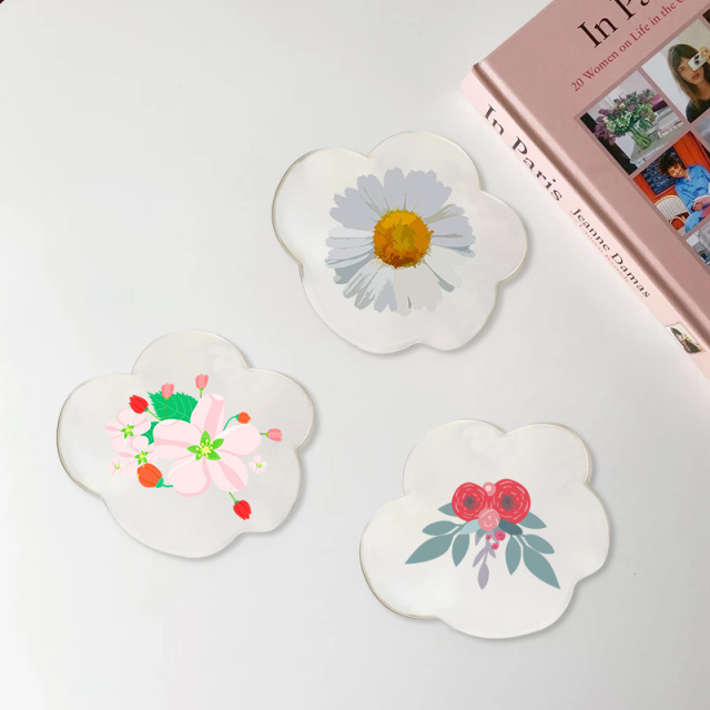 High Quality Custom Engraving Printed logo Cute Acrylic Flower Coasters clear Holder Wholesale,MY SHOP,High Quality Custom Engraving Printed logo Cute Acrylic Flower Coasters clear Holder Wholesale
