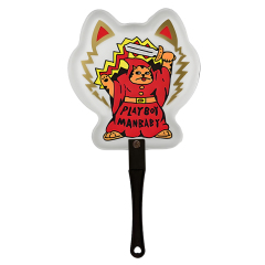 Wholesale Custom Printed Double Side Brand logo Hand Plastic Fan Handle,MY SHOP,Wholesale Custom Printed Double Side Brand logo Hand Plastic Fan Handle