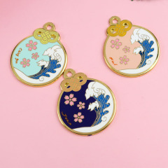 Custom Enamel Charms Beads DIY Earrings Bracelet Pendant Accessories for Necklace Jewelry Making Wholesale,MY SHOP,Custom Enamel Charms Beads DIY Earrings Bracelet Pendant Accessories for Necklace Jewelry Making Wholesale