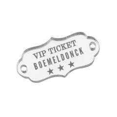 Cheap Custom logo Double Sided Engraved Plastic Acrylic Equipment Nameplates for Bags,MY SHOP,Cheap Custom logo Double Sided Engraved Plastic Acrylic Equipment Nameplates for Bags