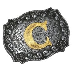 Fashion Vintage Golden Letter Floral Initial Letters A-Z Mens Hip Hop Cowboy Waist Indian Metal Customized Belt Buckle,MY SHOP,Fashion Vintage Golden Letter Floral Initial Letters A-Z Mens Hip Hop Cowboy Waist Indian Metal Customized Belt Buckle