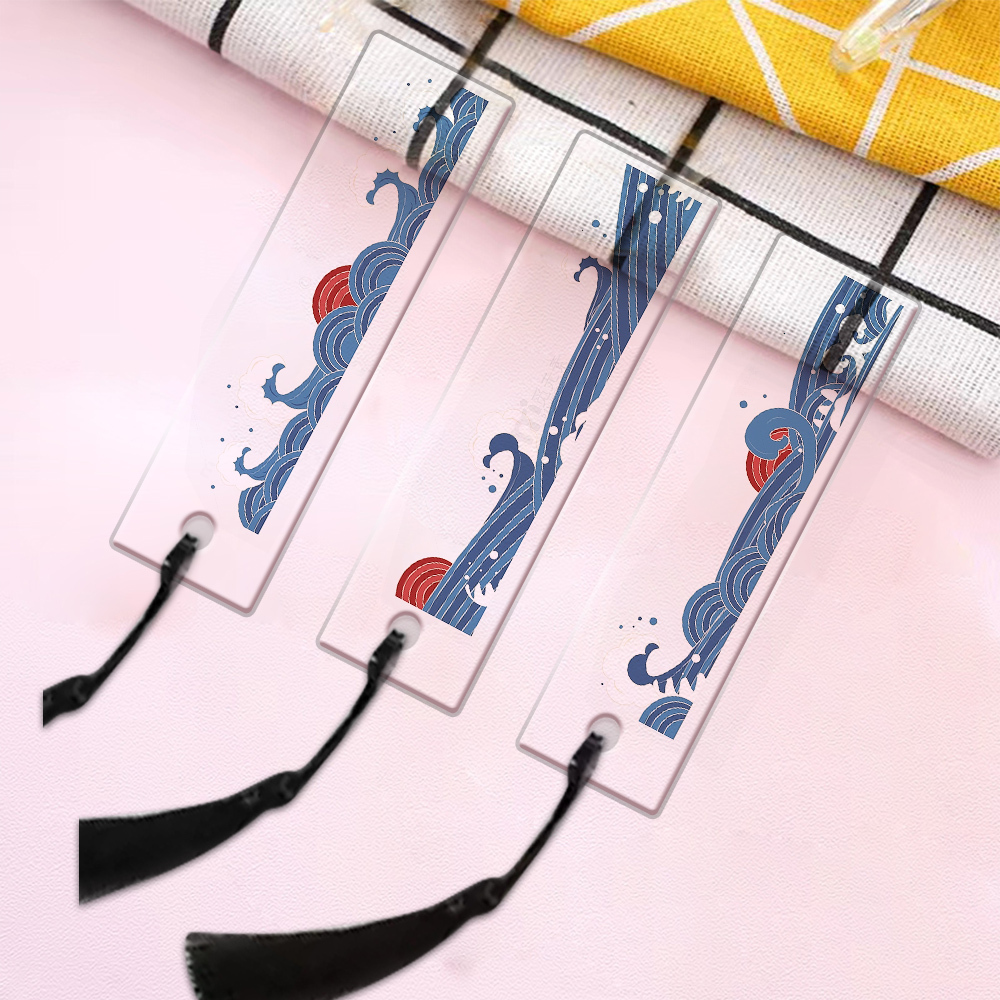Custom Solid Coloured Dried Flower Mirror clear Acrylic Blank Bookmark Holographic Tassels for Vinyl,Zhongshan Yutang Craft Gifts Co., Ltd.，KeyChains+medal+Fridge Magnet,Custom Solid Coloured Dried Flower Mirror clear Acrylic Blank Bookmark Holographic Tassels for Vinyl