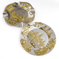 Custom logo Windproof Fancy Unique Die Cut Creative Cigar 3D Metal Outdoor Ashtray for Souvenir,MY SHOP,Custom logo Windproof Fancy Unique Die Cut Creative Cigar 3D Metal Outdoor Ashtray for Souvenir