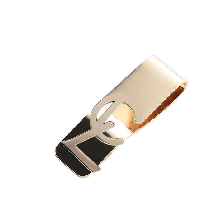 Promotional Advertise Gift Engraved logo 2d Hardware Alloy Money Clip for Paper,MY SHOP,Promotional Advertise Gift Engraved logo 2d Hardware Alloy Money Clip for Paper