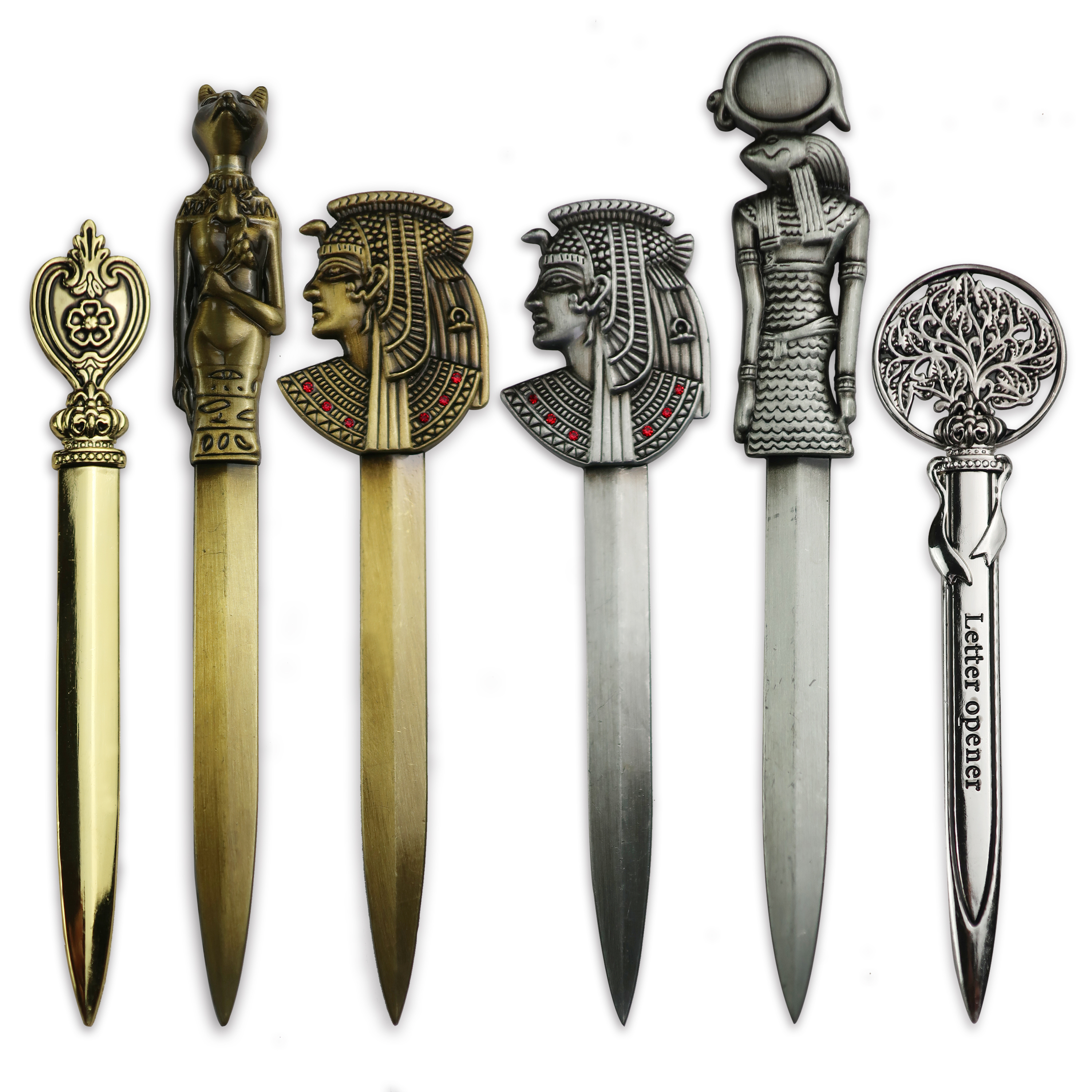 Creative Retro Egyptian Pyramid Pharaoh Knife Ancient Bronze Zinc Alloy Letter Opener Art Paper Knife Envelope Opener Mail Knife,Zhongshan Yutang Craft Gifts Co., Ltd.，KeyChains+medal+Fridge Magnet,Creative Retro Egyptian Pyramid Pharaoh Knife Ancient Bronze Zinc Alloy Letter Opener Art Paper Knife Envelope Opener Mail Knife