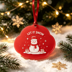 Personalized Custom Plastic Acrylic Christmas Ornaments Hanging Display 2026,MY SHOP,Personalized Custom Plastic Acrylic Christmas Ornaments Hanging Display 2026