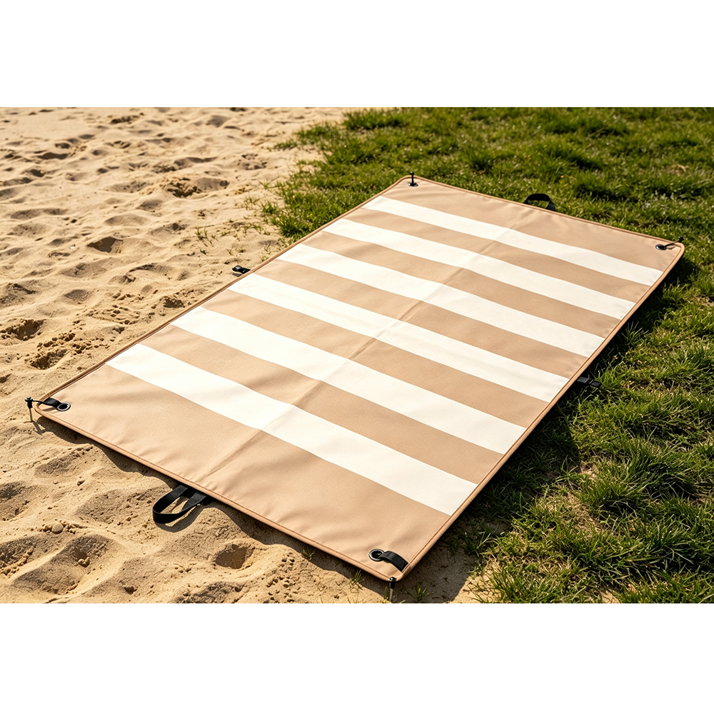 Outdoor Picnic Mat - Geometric Grid,Anrybon,Outdoor Waterproof Camping Mat
