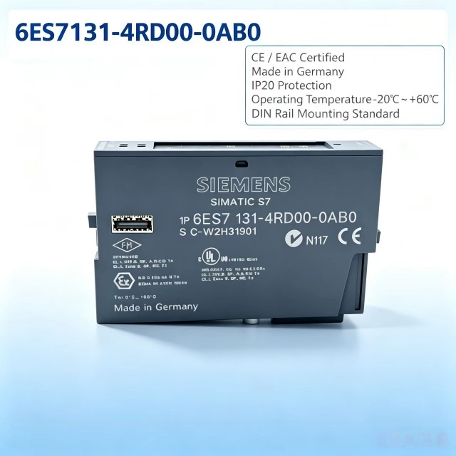 6ES7131-4RD00-0AB0,6ES7 131-4RD00-0AB0 for Siemens PLC ET200S NAMUR Digital Input Module,4DI 24VDC,15mm Width