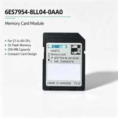 6ES7954-8LL04-0AA0,Memory Card,256MB,3V Flash for S7-1X00 CPU,SPS PLC Spare Part,Original Old Version Can Be Provided
