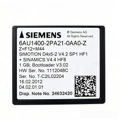6AU1400-2PA21-0AA0  6AU1400-2PA21-0AA0  for Siemens SIMOTION CompactFlash Memory Card, 100% New Original Unit