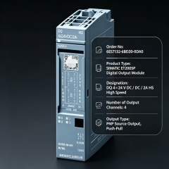 6ES7132-6BD20-0DA0 for Siemens SIMATIC ET200SP DQ 4x24VDC/2A HS Module 100% New Original Unit