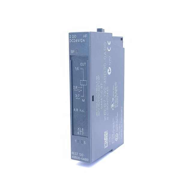6ES7132-4BB30-0AB0 ET 200S 4DO PLC Module 24V DC 0.5A Digital Output Distributed I/O Electronic Module