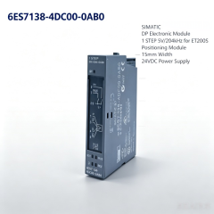 6ES7138-4DC00-0AB0,6ES7 138-4DC00-0AB0 for Siemens PLC ET200S Positioning Stepper Motor Module,1 Channel,5V 204KHz,15mm Width