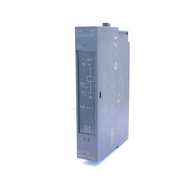 6ES7132-4BB00-0AB0 PLC Module 4DO Digital Output Module 24V DC Industrial Automation in Stock