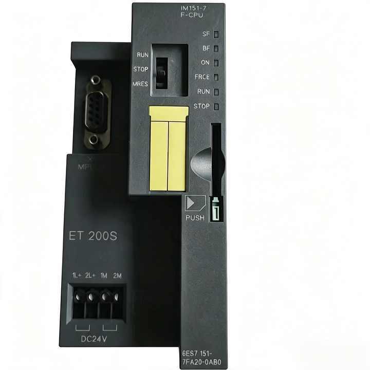 6ES7151-7FA20-0AB0   6es7151-7fa20-0ab0 for Siemens SIMATIC ET200S IM151-7 F-CPU Safety Module 100% New Original Unit