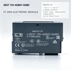 6ES7135-4GB01-0AB0   6ES7 135-4GB01-0AB0 SIMATIC ET200S Analog Output Module for Siemens 100% New Original Unit