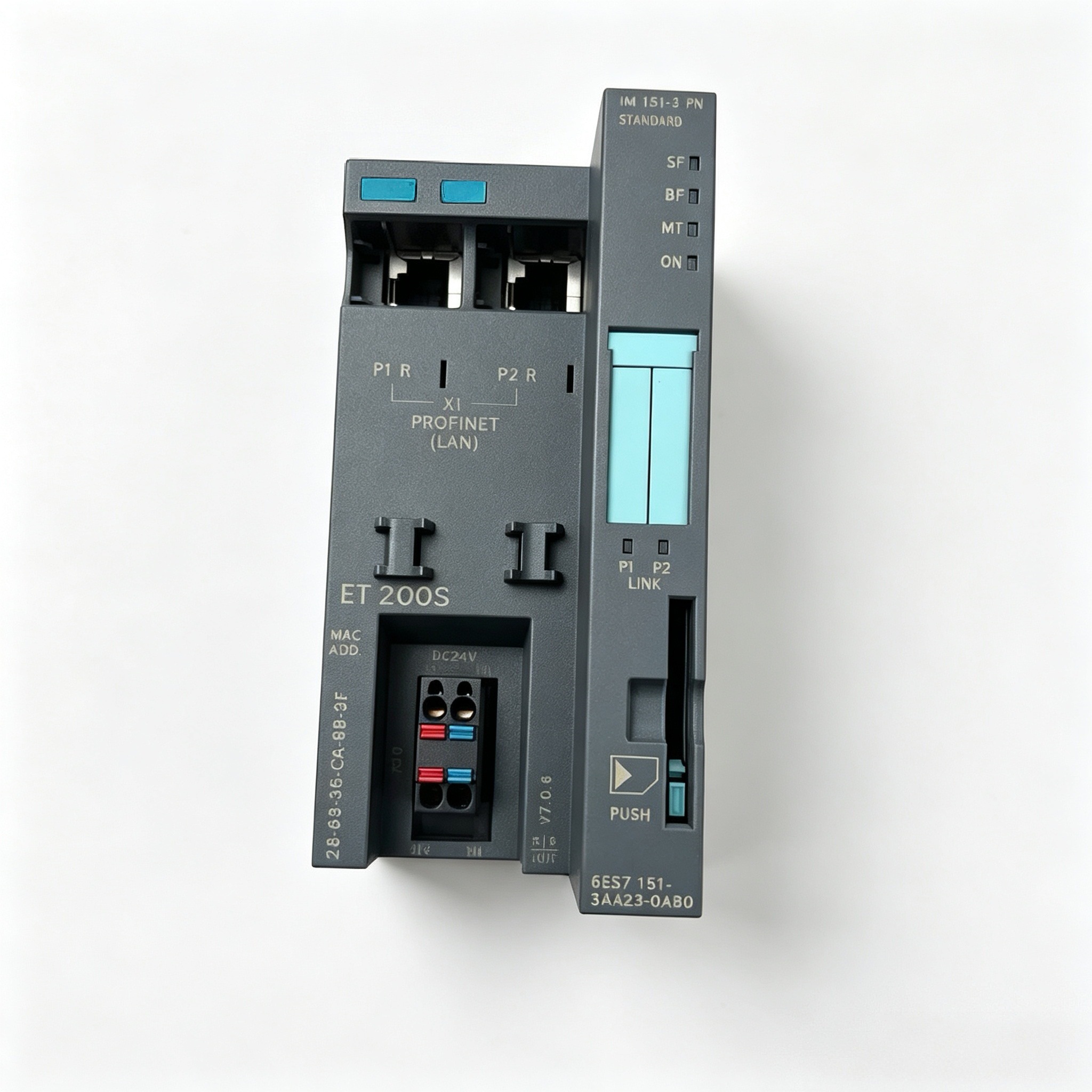 6ES7151-3AA23-0AB0  6es7151-3aa23-0ab0  for Siemens ET200S IM151-3 PN PROFINET Interface Module, 100% New Original Unit