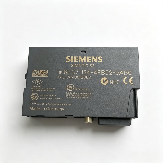6ES7134-4FB52-0AB0  6es7134-4fb52-0ab0 for Siemens SIMATIC ET200S 2AI U HS Analog Input Module 100% New Original Unit