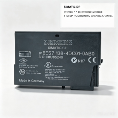 6ES7138-4DC01-0AB0,6ES7 138-4DC01-0AB0 for Siemens PLC,ET200S Stepper Positioning Module,1 Channel 5V 204KHz,15mm Width