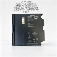 6ES7307-1BA01-0AA0,6ES7 307-1BA01-0AA0,For Siemens PLC SIMATIC S7-300 PS307 Regulated Power Supply,AC120/230V Input,24VDC