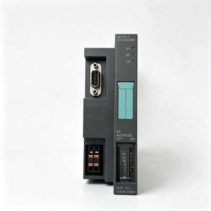 6ES7151-1AA04-0AB0  6es7151-1aa04-0ab0 for Siemens ET200S IM151-1 PROFIBUS Interface Module, 100% New Original Unit