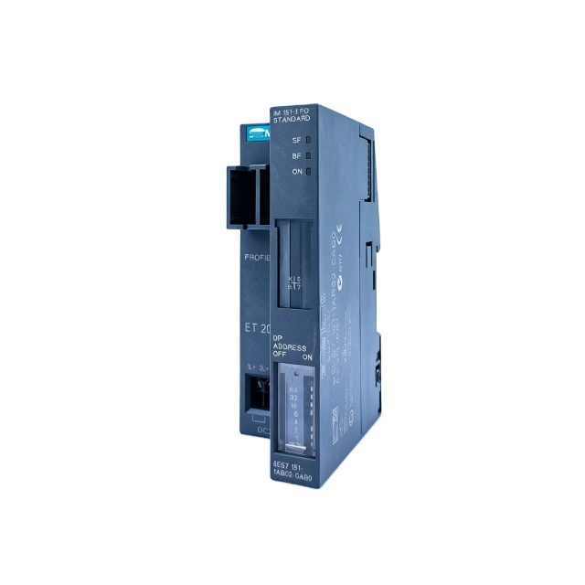 6ES7151-1AB02-0AB0 PLC Module ET200S Interface Unit 24V DC Industrial Remote I/O Communication Expansion Module
