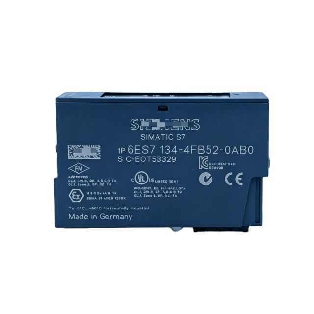 6es71344fb520ab0 6ES7134-4FB52-0AB0 PLC Module 2AI Analog Input Expansion Module 4-20mA Voltage Current Industrial Module