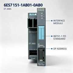 6ES7151-1AB01-0AB0,6ES7 151-1AB01-0AB0,for Siemens PLC CPU,IM151-1 FO DP Interface Module,ET200S,Distributed I/O Station
