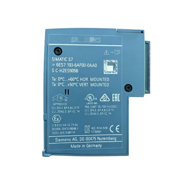 6ES71936AF000AA0 Bus Adapter BA 2xFC Industrial Ethernet Interface for ET 200SP System