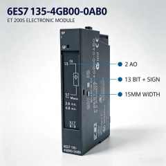 6ES7135-4GB00-0AB0,6ES7 135-4GB00-0AB0,for Siemens ET200S PLC,2AO Analog Output Module,15mm Width