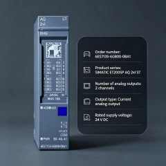 6ES7135-6GB00-0BA1 for Siemens SIMATIC ET 200SP AQ 2xI Standard Analog Output Module 100% New Original Unit