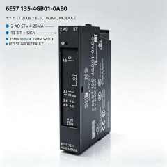 6ES7135-4GB01-0AB0   6ES7 135-4GB01-0AB0 SIMATIC ET200S Analog Output Module for Siemens 100% New Original Unit