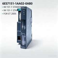 6ES7151-1AA02-0AB0,6ES7 151-1AA02-0AB0,For Siemens PLC CPU ET200S IM151-1Standard DP Interface Module,12MBit/s Transmission Rate